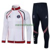 Paris Saint-Germain Ensemble Vestes d'Entraînement 21-22 Blanc Rouge Pour Homme